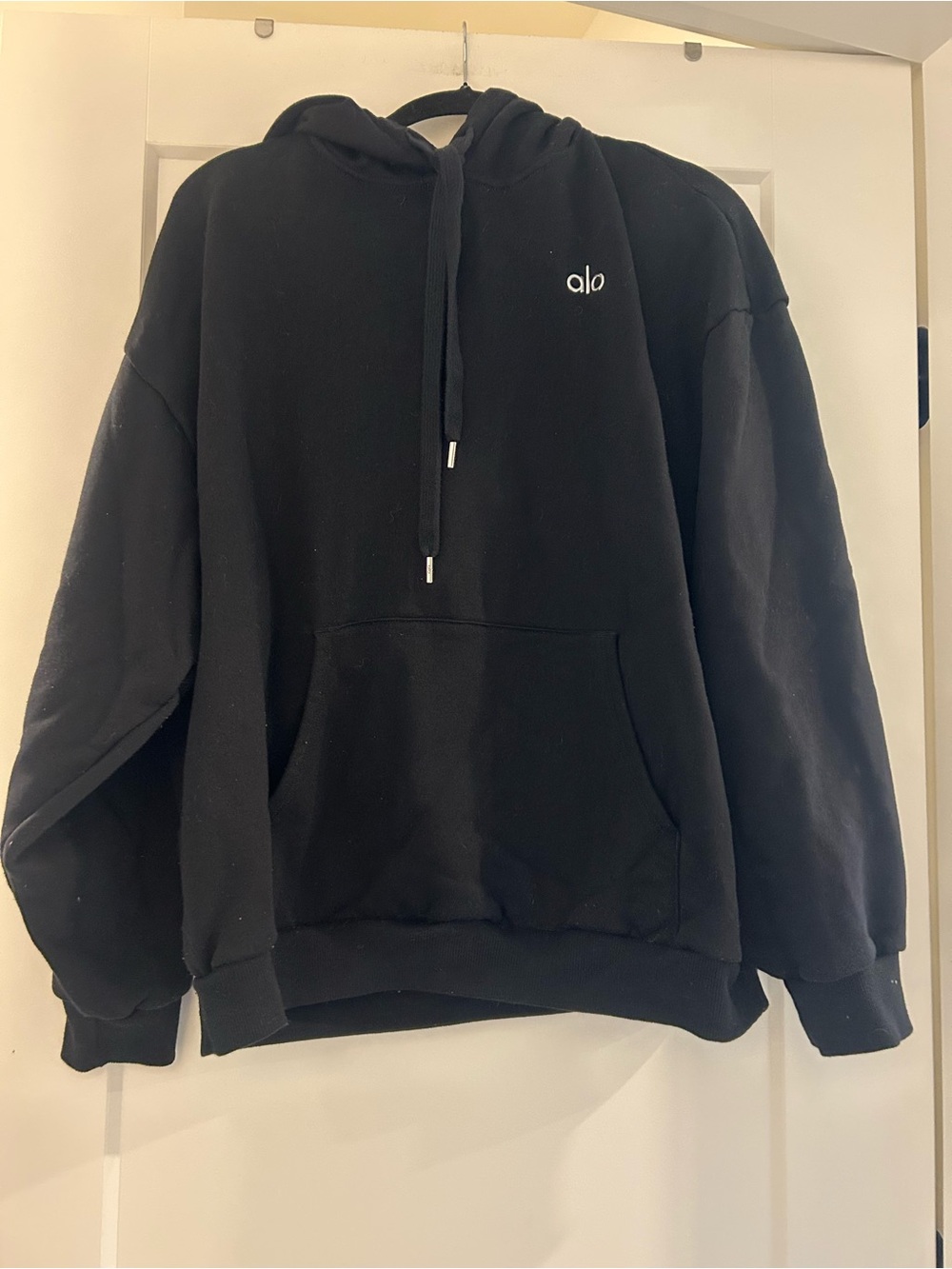 Alo Black accolade Logo Hoodie - Picture 1 of 1